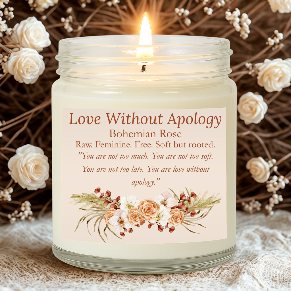 Love Without Apology Candle