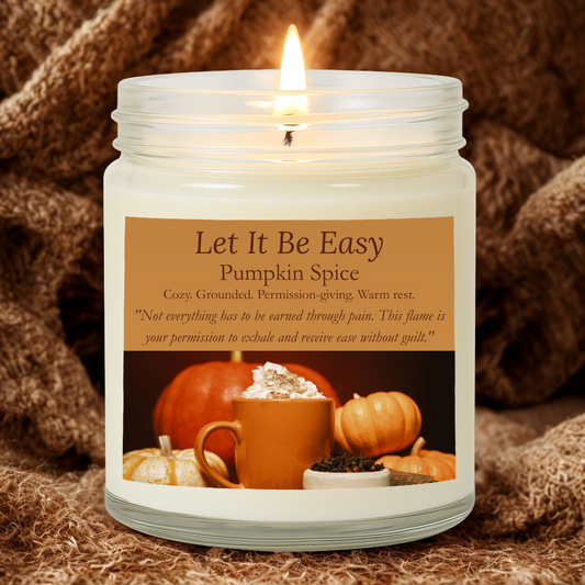 Let It Be Easy Candle